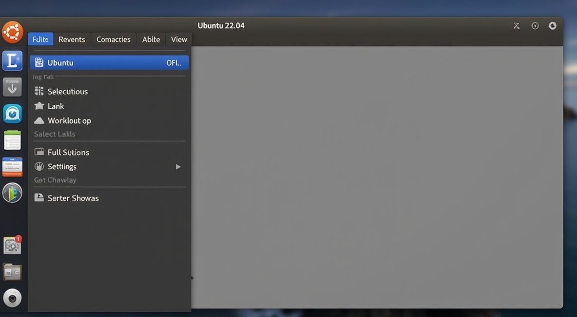 How to Get the Dock Menu in Ubuntu 22.04?