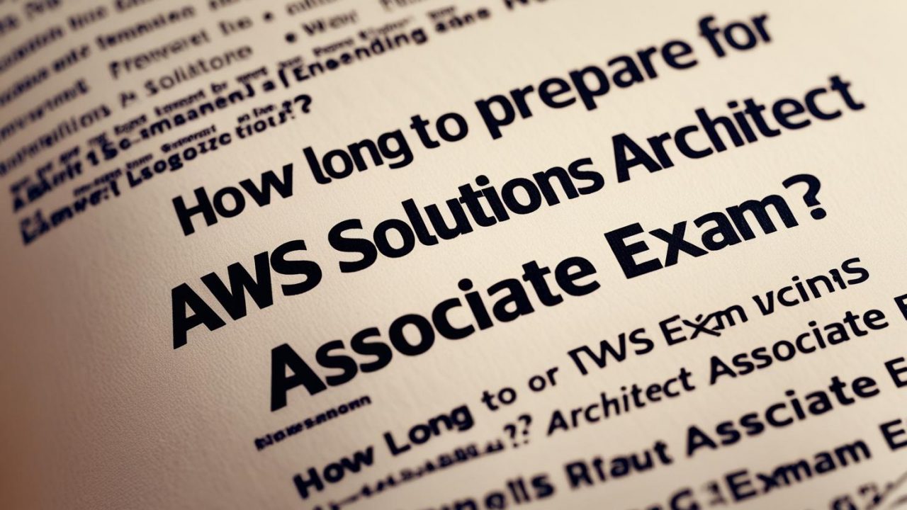 How Long to Prepare for AWS Solutions Architect Associate Exam?