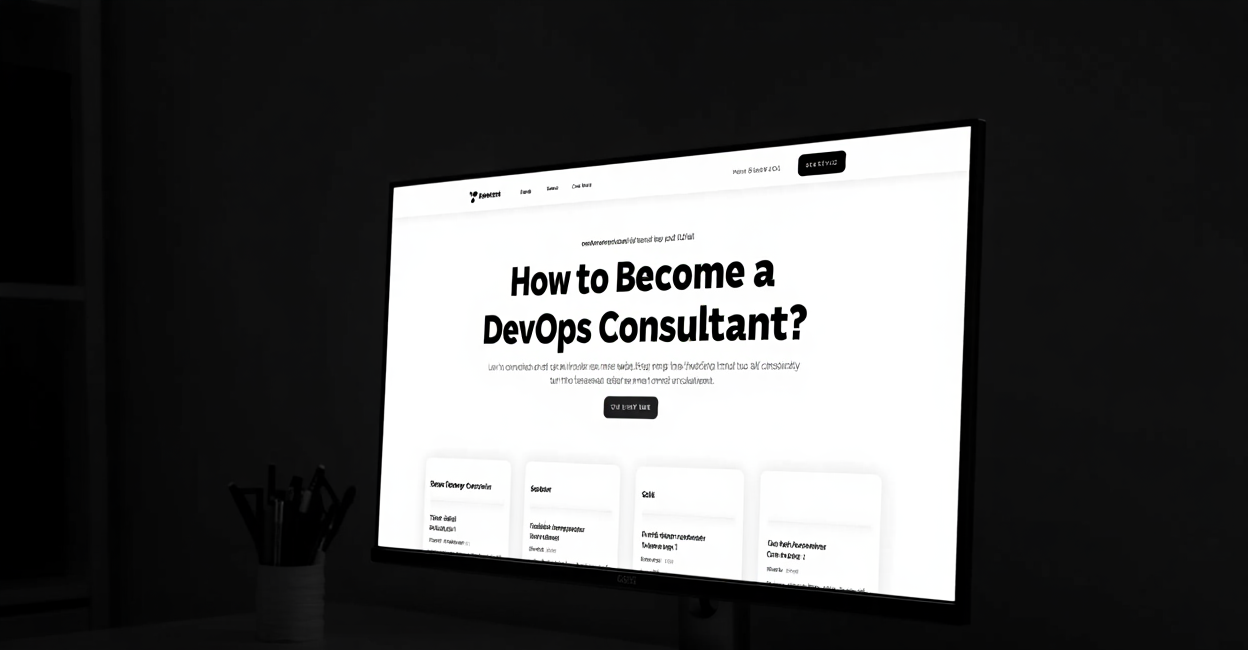 How to Become a DevOps Consultant?